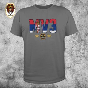 Denver Nuggets Nikola Jokic MV3 KIA MVP NBA Season 2023-2024 Merchandise Limited Unisex T-Shirt