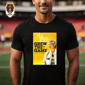 Grew The Game Iowa Hawkeyes Thank You Coach Lisa Bluder Enjoy Your Reirement Unisex T-Shirt