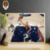 Aaron Gordon Signature In Game Dunk With The Second Win Of Nuggets In Series With Wolves NBA Playoffs 2023-2024 Home Decor Poster Canvas