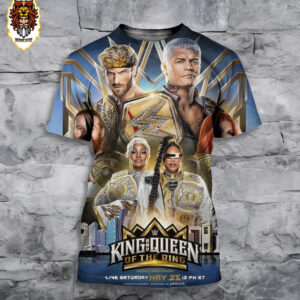 King And Queen Of The Ring WWE At 12pm ET On May 25th 2024 At Jeddah Saudi Arabia All Over Print Shirt