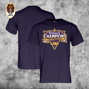 LSU Tigers Blue 84 Purple Women’s Gymnastics National Champions NCAA 2024 Premium Unisex T-Shirt