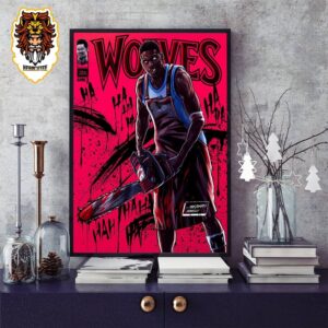 Minnesota Timberwolves And Anthony Edwards Advanced To The Western Conference Finals The Joker’s Nemesis Artwork Home Decor Poster Canvas