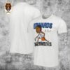 NBA Jam Karl-Anthony Towns And Anthony Edwards Navy Minnesota Timberwolves Unisex T-Shirt