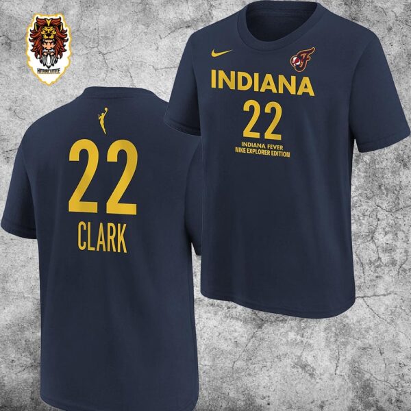 Nike Caitlin Clark Indiana Fever Name And Number WNBA Merchandise Limited Double Sides Unisex T-Shirt