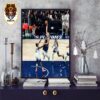 Derrick Jones Jr Not In My House Block Gidgey In Game 4 Western Semifinals Mavericks Versus Thunders NBA Playoffs 2023-2024 Home Decor Poster Canvas
