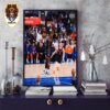 OG Anunoby Dunk Over Turner Help Knicks Lead 2-0 In Western Semifinals NBA Playoffs 23-24 Home Decor Poster Canvas
