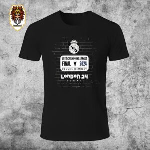Real Madrid UCL Final London 24 UEFA Champions League Bricks Unisex T-Shirt