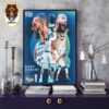 Derrick Jones Jr Dunk Moments In Front Of Thunders In Game 1 Eastern Cofference Semifinals NBA Playoffs 2023-2024 Home Decor Poster Canvas