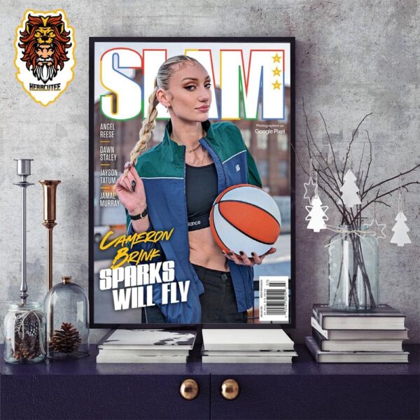 Slam 250 Magazine Cameron Brink Sparks Will Fly On The Lastest Cover Issue Home Decor Poster Canvas