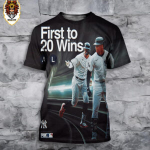 The New York Yankees Are The First To 20 Wins In The MLB American League 3D All Over Print Shirt