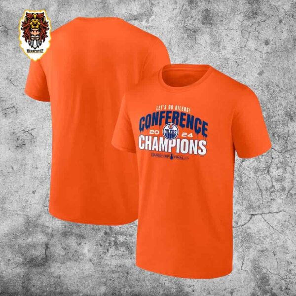 Edmonton Oilers Let’s Go Oilers 2024 Western Conference Champions Hometown Unisex T-Shirt