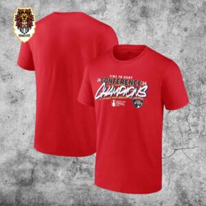 Florida Panthers Red 2024 Eastern Conference Champions Hometown NHL Stanley Cup 2024 Final Unisex T-Shirt